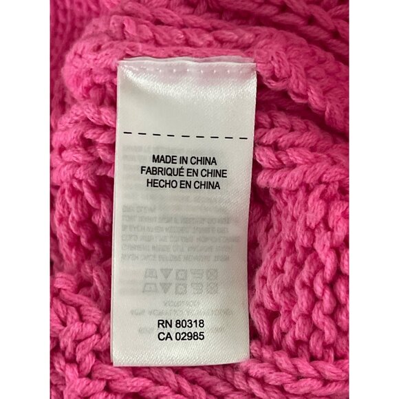 Lucky Brand Pink Cable Knit Sweater - Picture 11 of 15